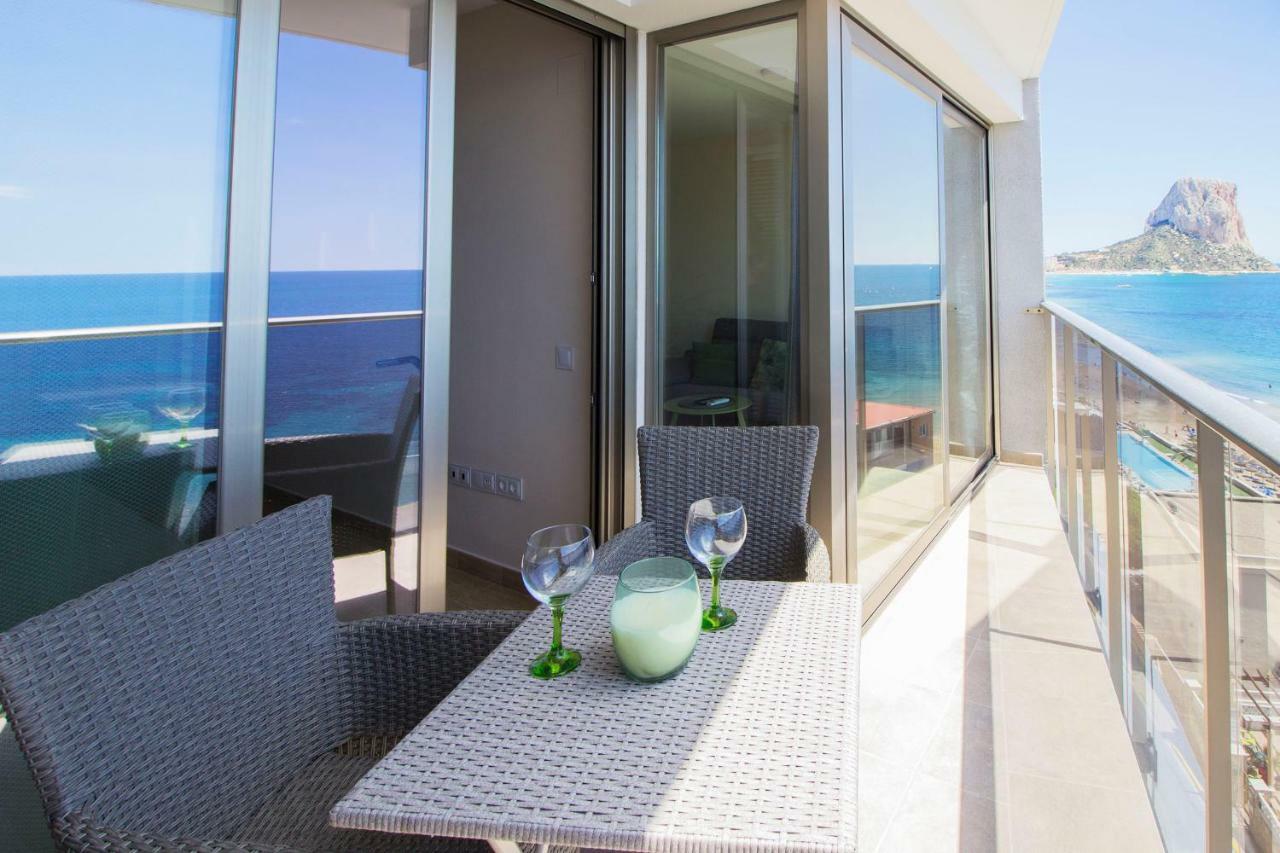 Beautiful Frontline Apartment Melioria With Panoramic Seaview Calpe Zewnętrze zdjęcie